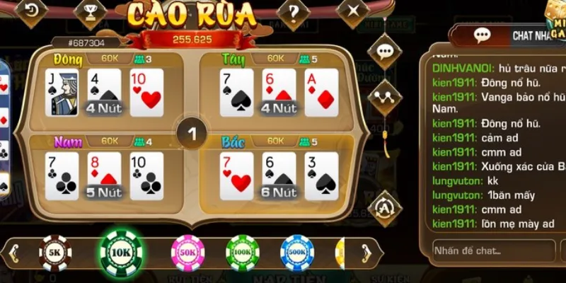 Trò chơi bài cào rùa là gì?