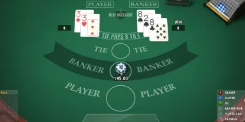 Mẹo hay để đạt chiến thắng lớn trong Mini Baccarat