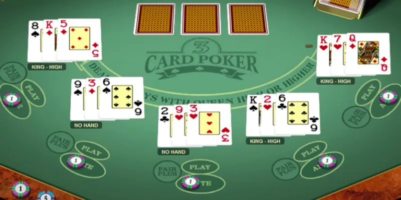 Mẹo chơi giúp đạt chiến thắng trong Three Card Poker