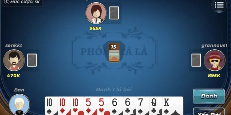 Cách để nhận diện cây chốt của đối thủ trong phỏm