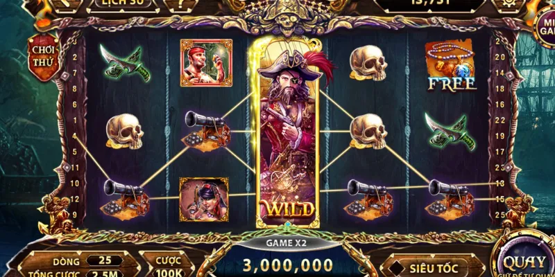 Tìm hiểu siêu phẩm game đổi thưởng Nổ Hũ Vua Hải Tặc