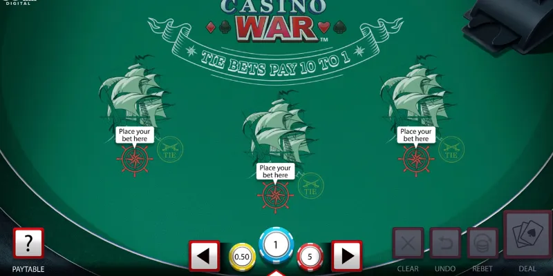 Tìm hiểu chi tiết cách chơi Casino War từ A - Z