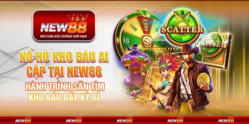 Nổ hũ kho báu ai cập tại New88 – Hành trình săn tìm kho báu đầy kỳ bí