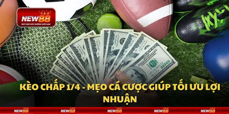 Kèo chấp 1/4 - Mẹo cá cược giúp tối ưu lợi nhuận