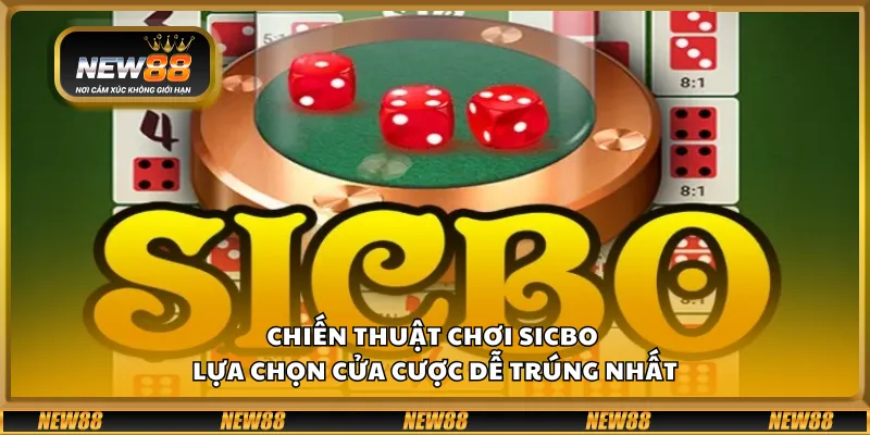 Chiến thuật chơi sicbo - Lựa chọn cửa cược dễ trúng nhất