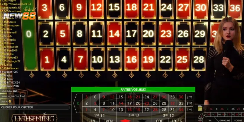 Bí quyết đặt cược hiệu quả khi chơi Lightning Roulette