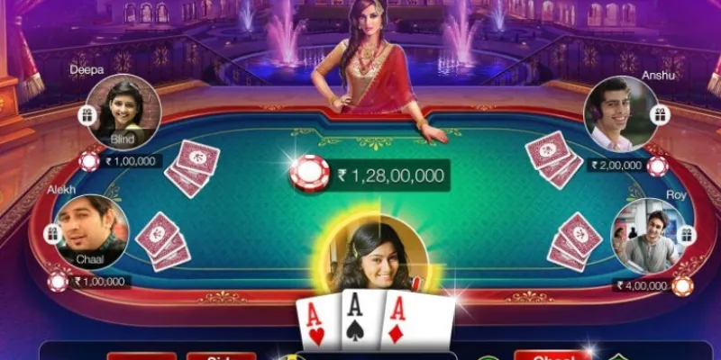 Các hình thức cược trong trò chơi Teen Patti online