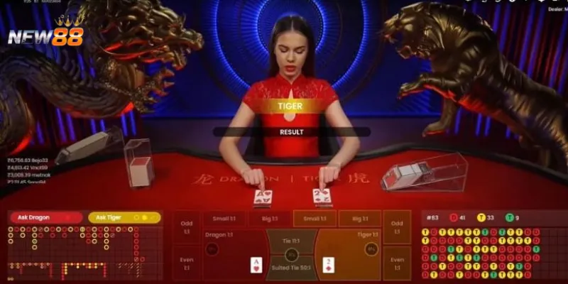 Giải thích cụ thể các lựa chọn cược trong Rồng Hổ